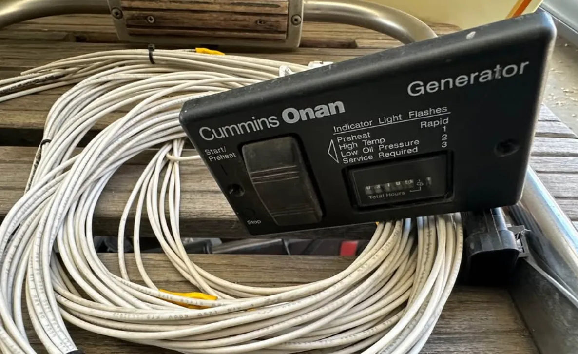 Cummins generator control board on an RV in Florida