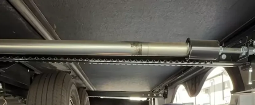 Rack and pinion slide drive on an RV in Florida