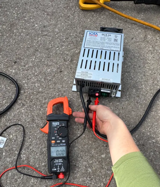 Absorption to residential 12V conversion on an RV in Florida