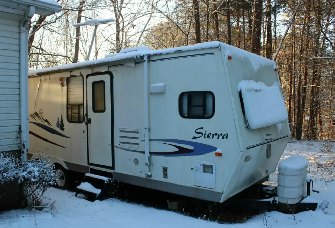 De-winterization and sanitise on an RV in Florida