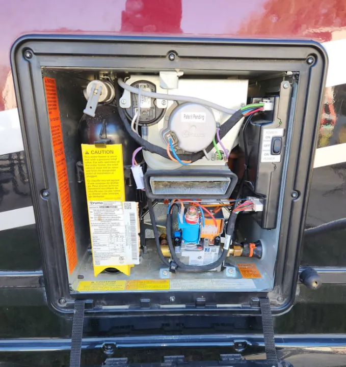 Truma AquaGo tankless service on an RV in Florida